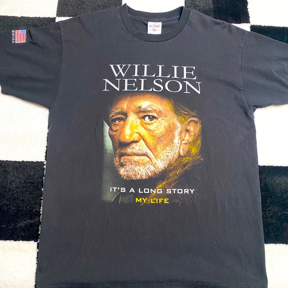 Willie Nelson T-shirt🤠🚬